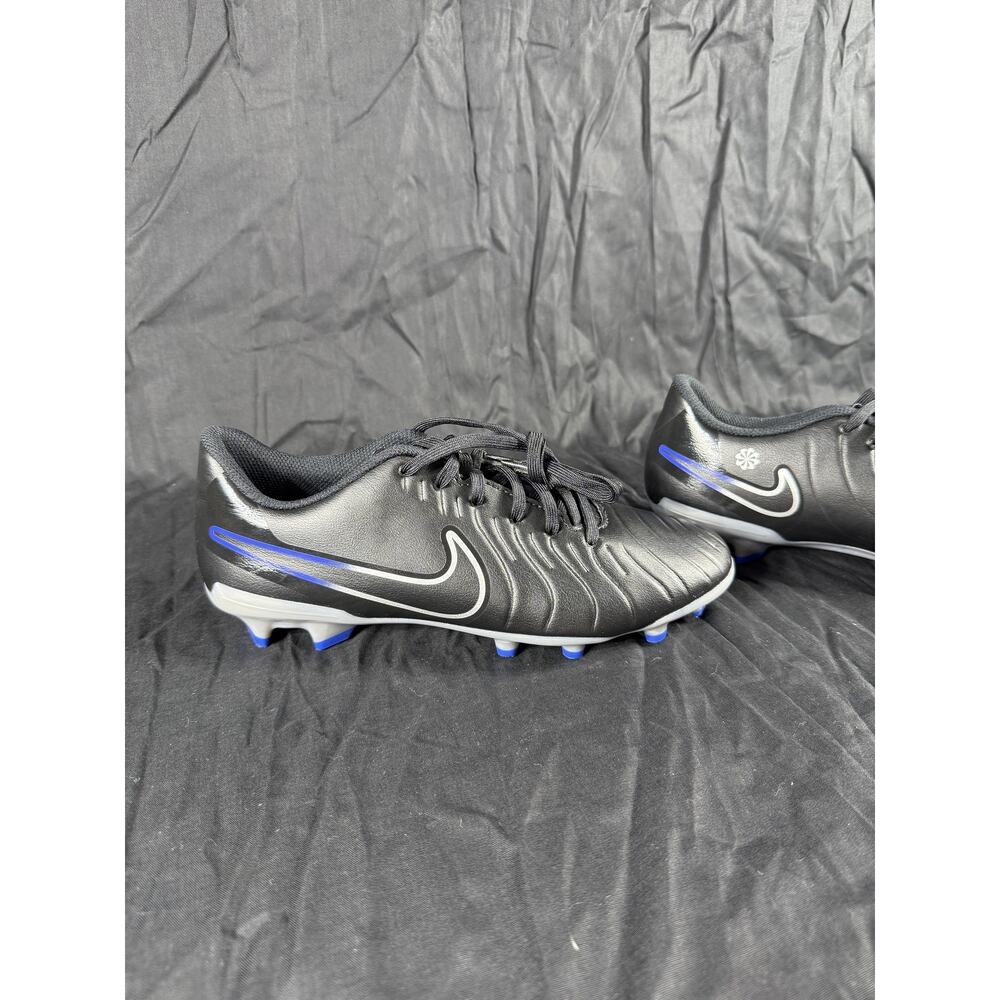 Nike Tiempo Legend 10 Academy FG MG Soccer Shoes Men’s US 7 Black Blue Cleats